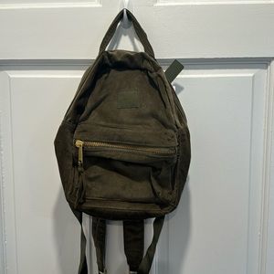 Herschel Supply Co. Women's Green Nova Mini Corduroy Backpack